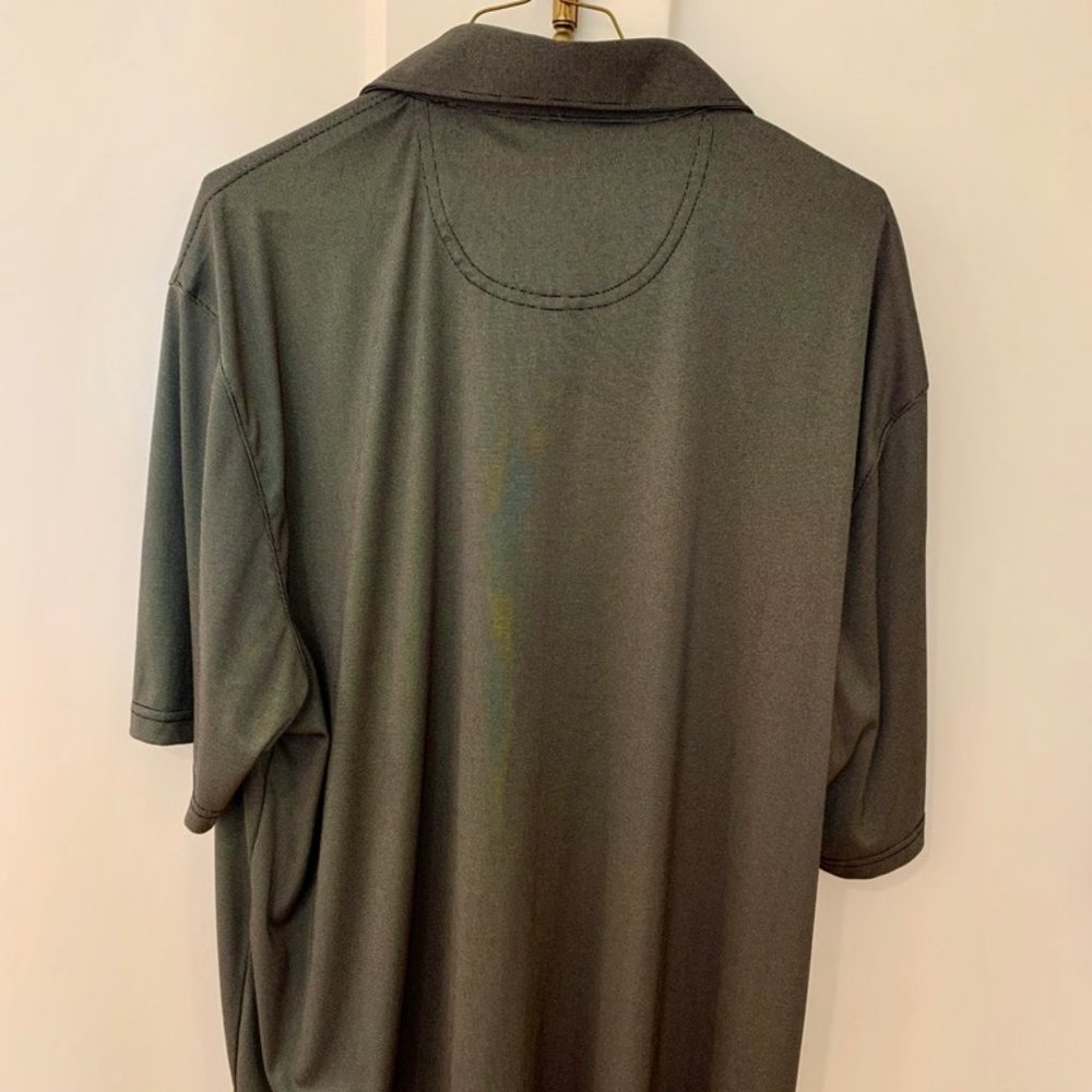 Greg Norman ML75 XXL Steel Grey PlayDry Polo Shirt